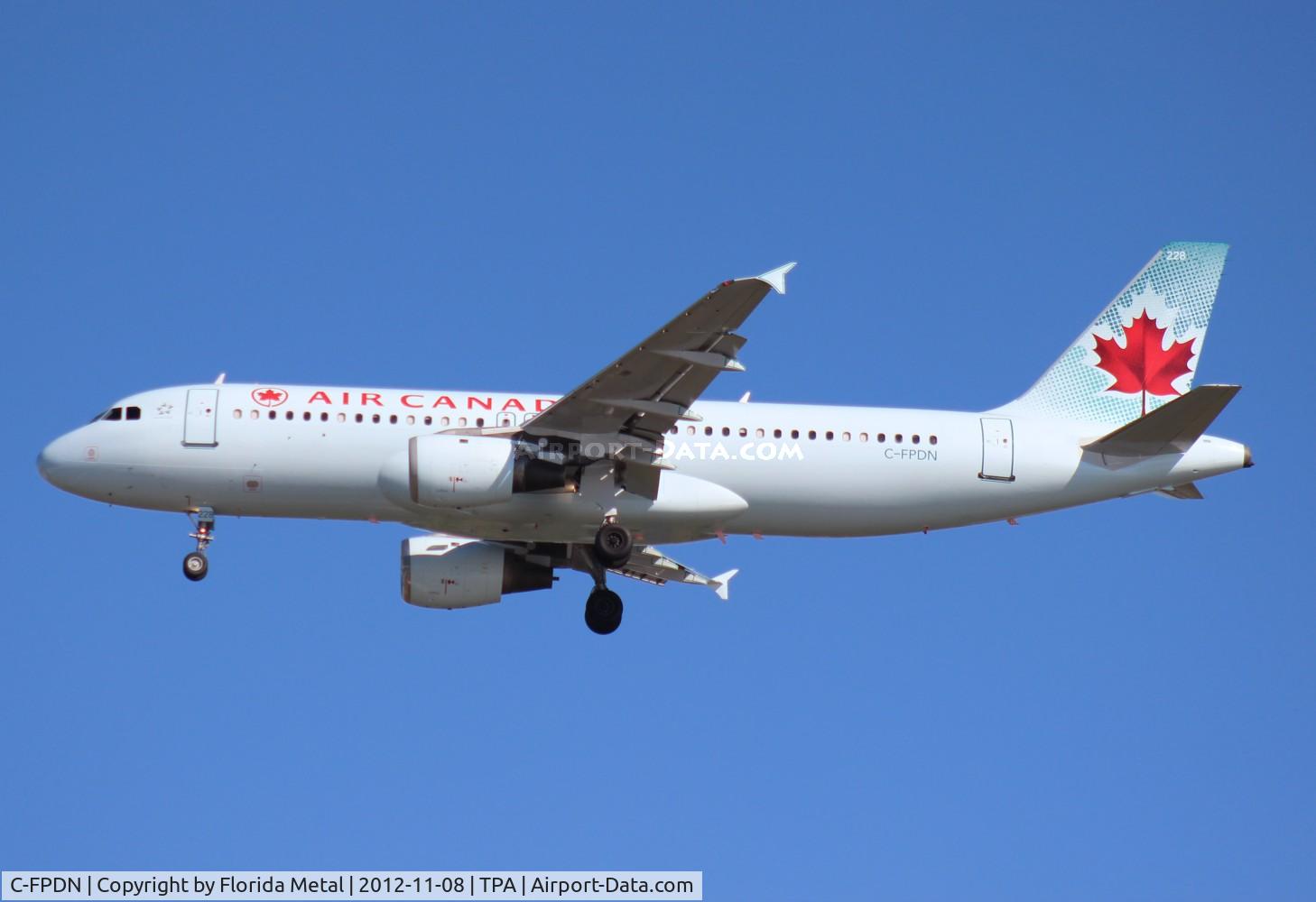 C-FPDN, 1992 Airbus A320-211 C/N 341, Air Canada A320