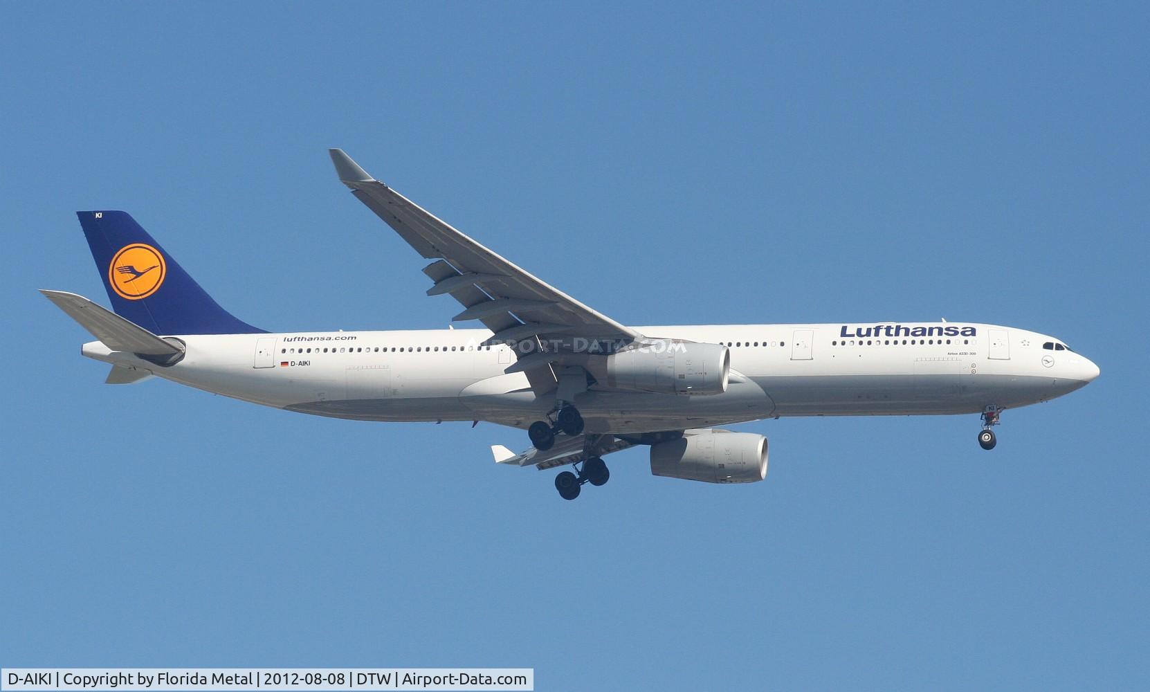 D-AIKI, 2005 Airbus A330-343X C/N 687, Lufthansa A330-300
