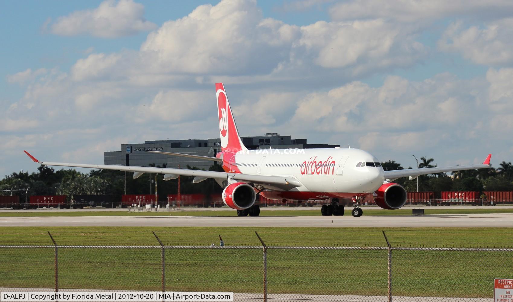 D-ALPJ, 2008 Airbus A330-223 C/N 0911, Air Berlin A330-200