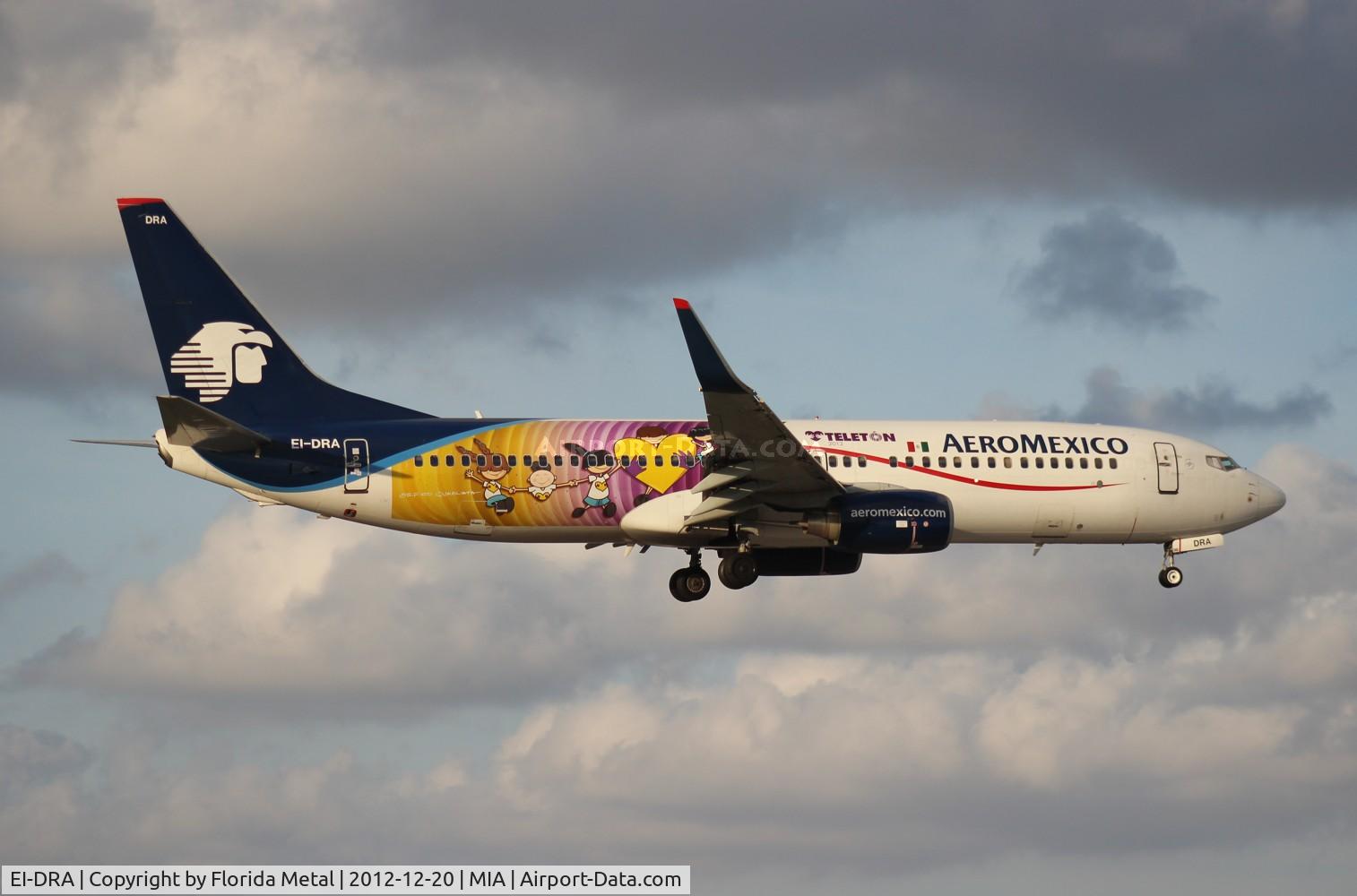 EI-DRA, 2006 Boeing 737-852 C/N 35114, Aeromexico Teleton 737-800