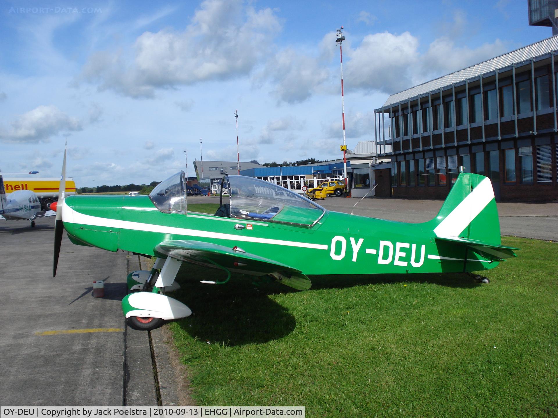 OY-DEU, 1959 Scintex CP-301C Emeraude C/N 516, Fuelstop at Groningen
