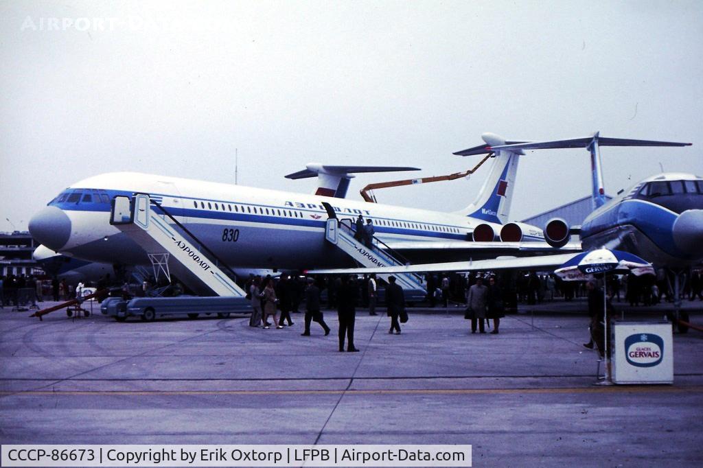 CCCP-86673, 1968 Ilyushin Il-62 C/N 70303, CCCP-86673 at the 1971 Paris Air show