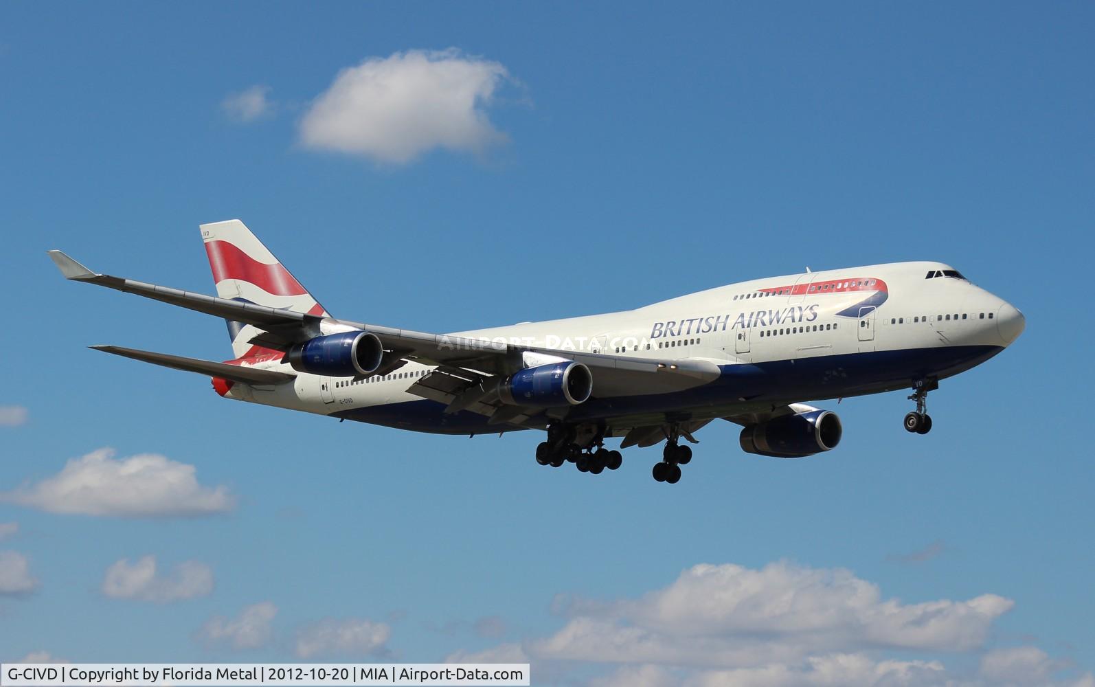 G-CIVD, 1994 Boeing 747-436 C/N 27349, British 747-400