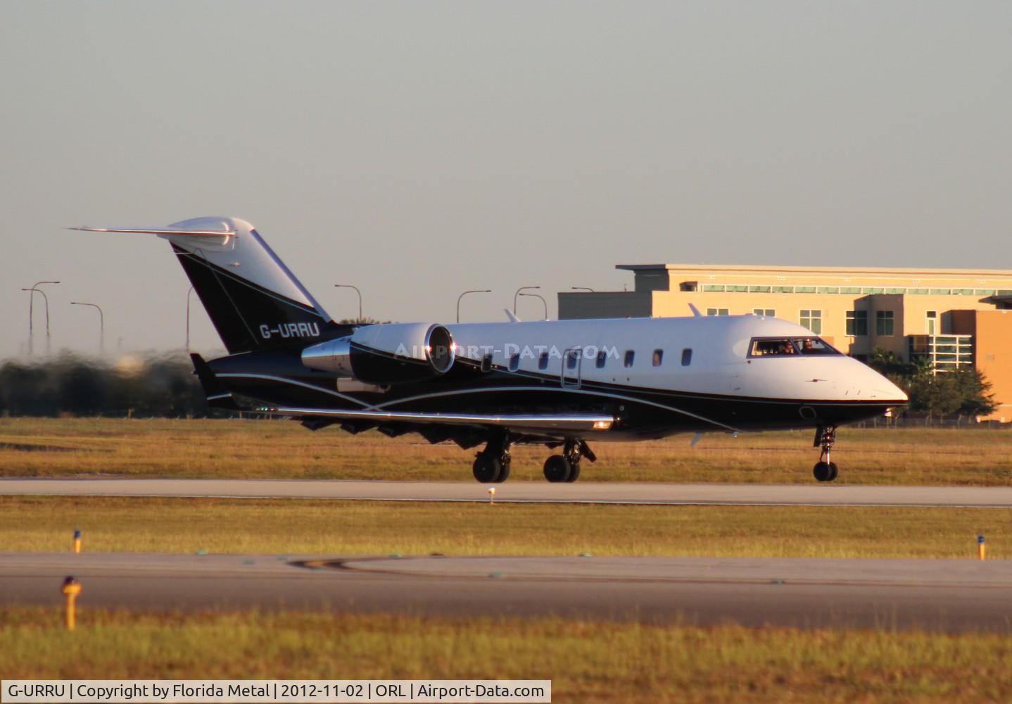 G-URRU, 2009 Bombardier Challenger 605 (CL-600-2B16) C/N 5821, Challenger 605