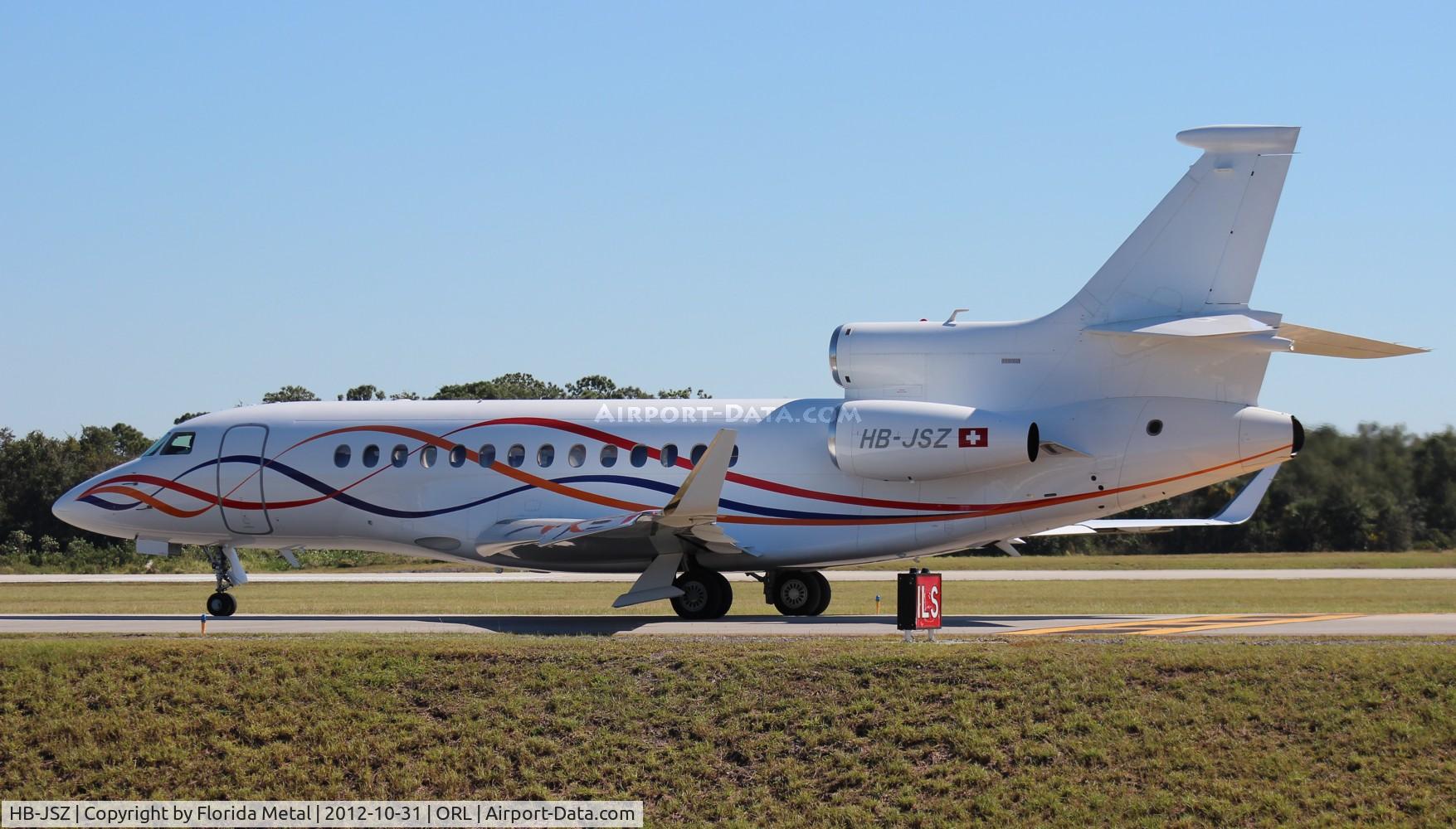 HB-JSZ, 2007 Dassault Falcon 7X C/N 004, Falcon 7X