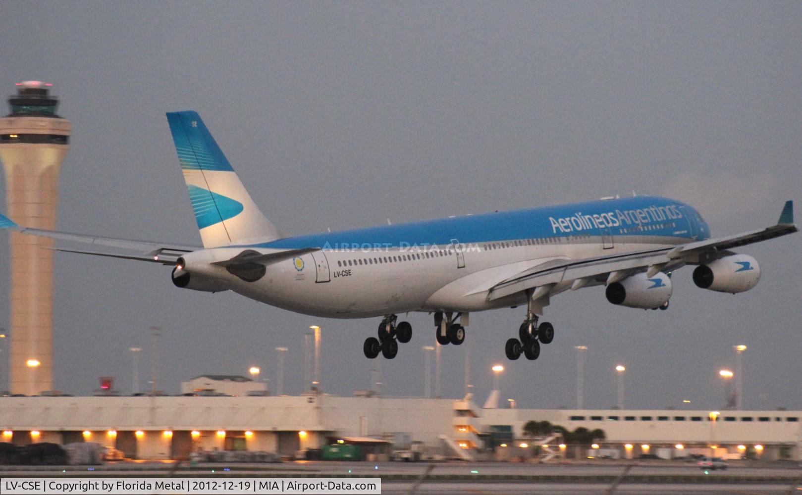 LV-CSE, 1996 Airbus A340-313 C/N 126, Aerolineas Argentinas A340-300