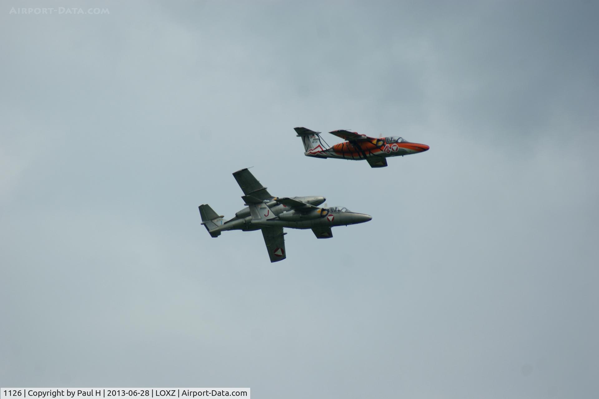 1126, Saab 105OE C/N 105426, Saab 105 at Airpower13