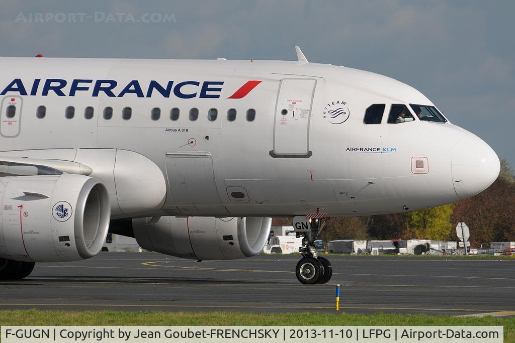 F-GUGN, 2006 Airbus A318-111 C/N 2918, AF from Nantes
