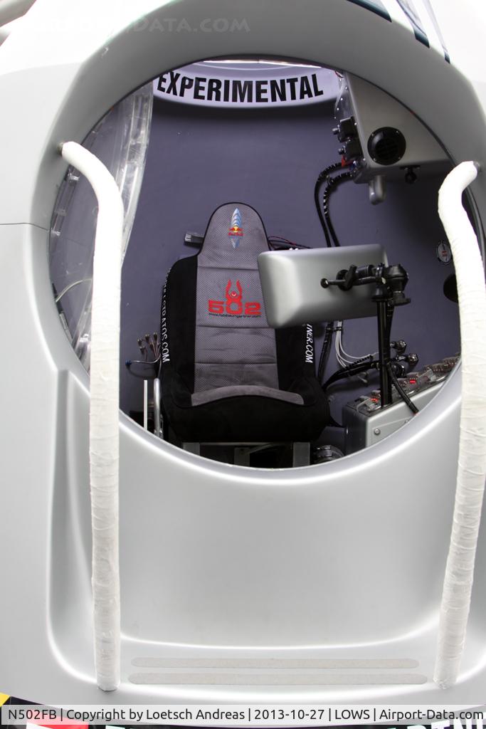 N502FB, Sage Cheshire Inc CAP1 C/N SC502-CAP1, Used from Felix Baumgartner for his jump from space on 14. October 2012