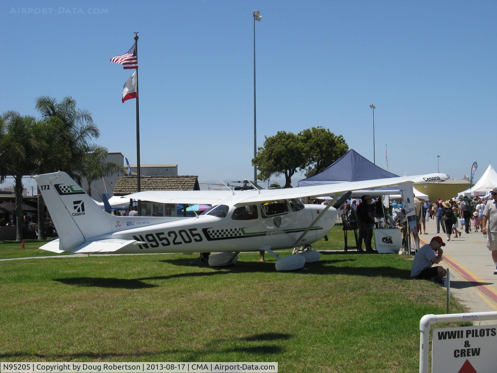 N95205, 2013 Cessna 172S C/N 11279, 2013 Cessna 172S SKYHAWK SP, Lycoming IO-360-L2A 180 Hp, CS prop, photographed prior to deregistration/export to Turkey.
