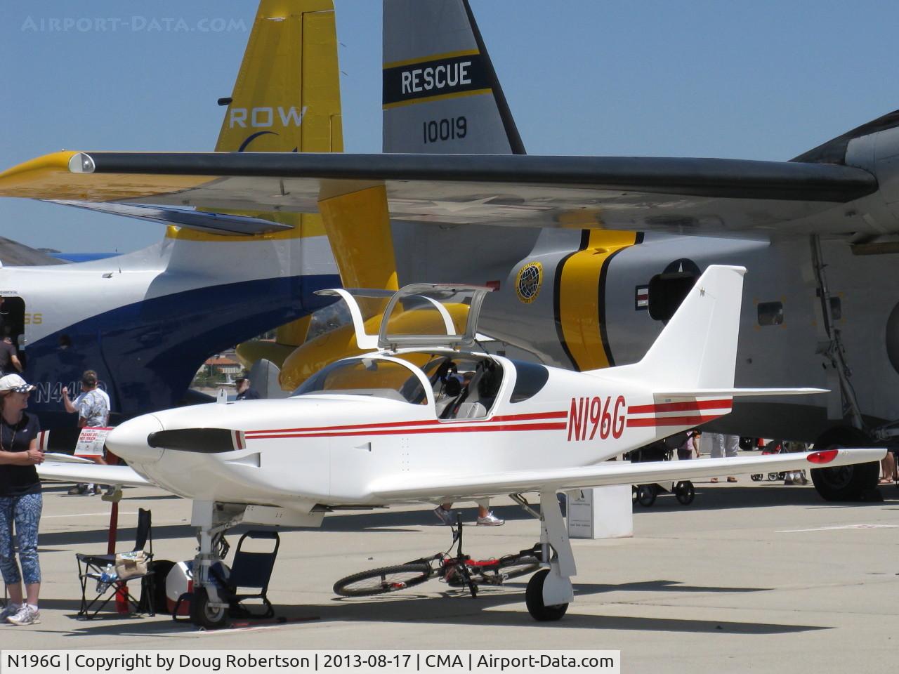 N196G, 1997 Stoddard-Hamilton Glasair III C/N 3196, 1997 Mellinger/Briegleb GLASAIR III, Lycoming IO-540 260 hp