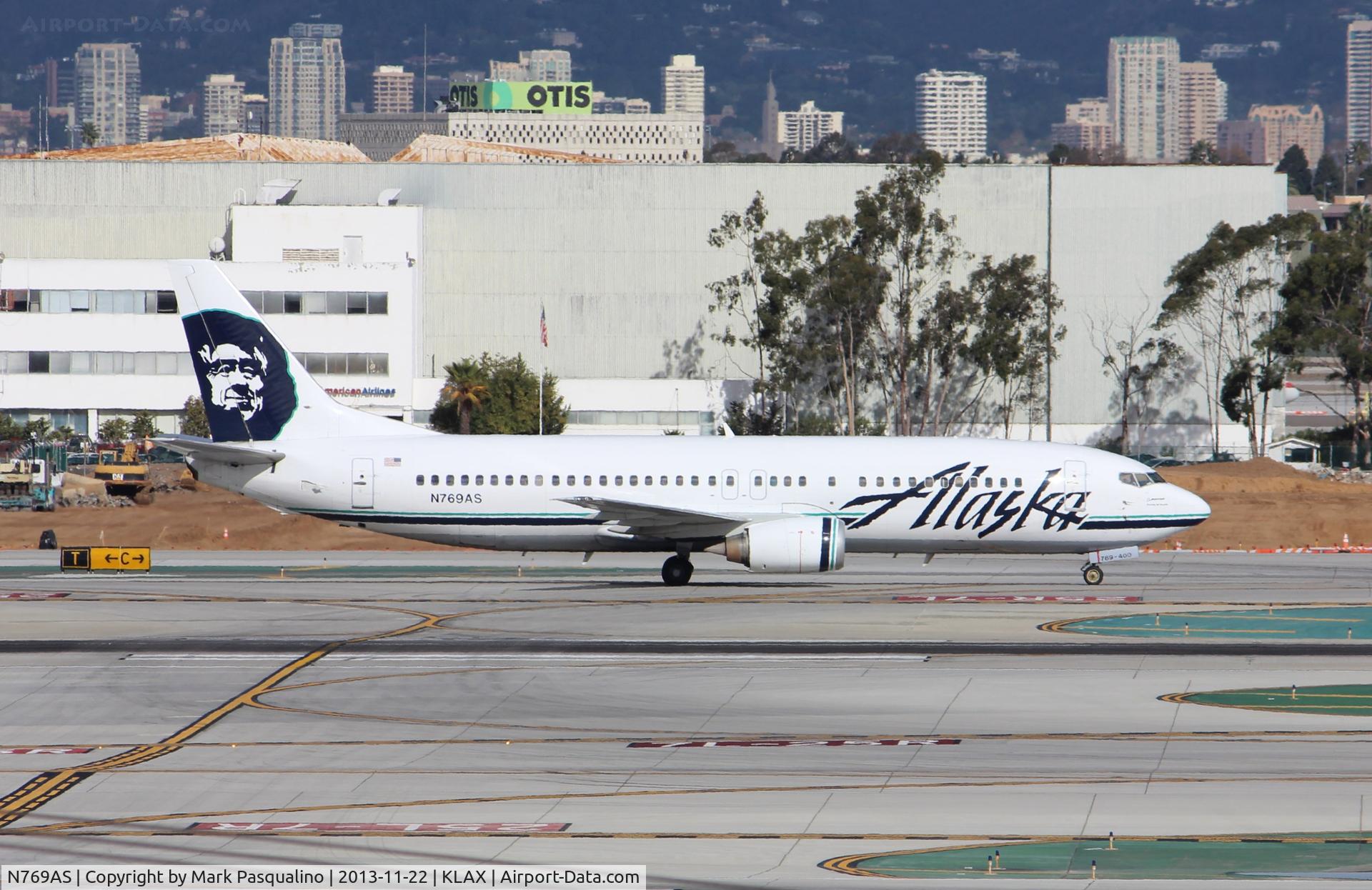 N769AS, 1993 Boeing 737-4Q8 C/N 25103, Boeing 737-400