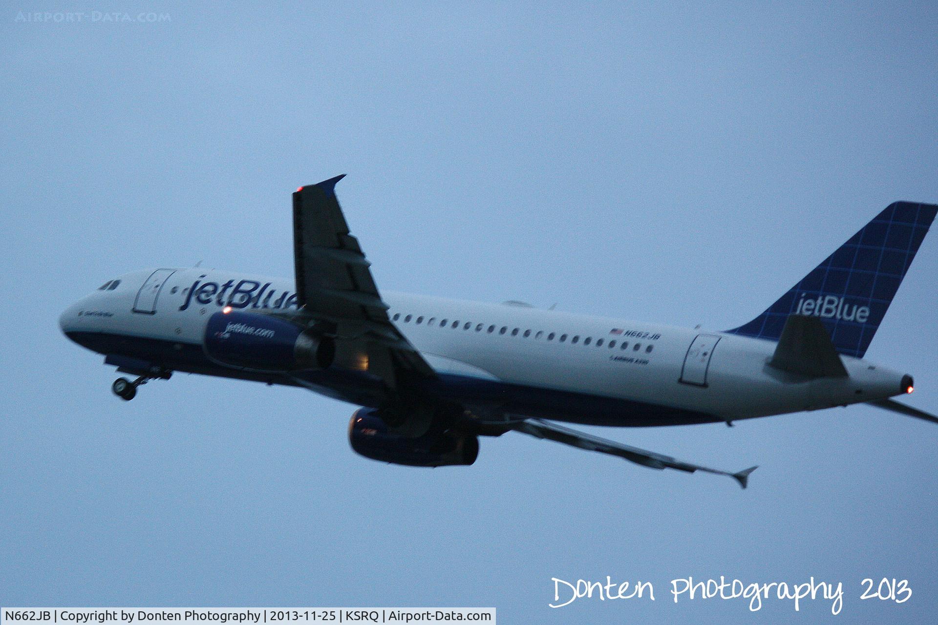 N662JB, 2007 Airbus A320-232 C/N 3263, JetBlue Flight 432 (N662JB) 