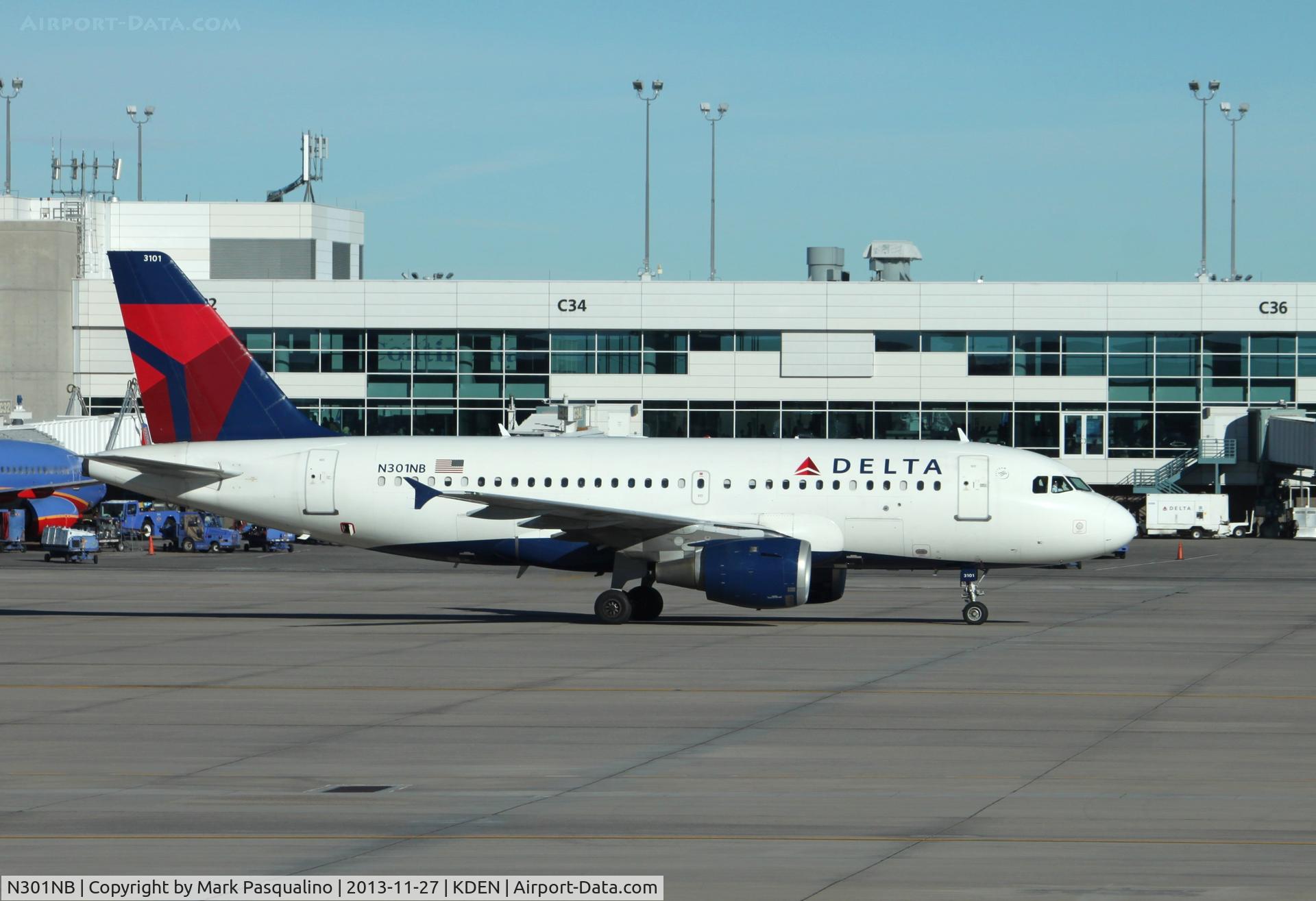 N301NB, 1999 Airbus A319-114 C/N 1058, Airbus A319