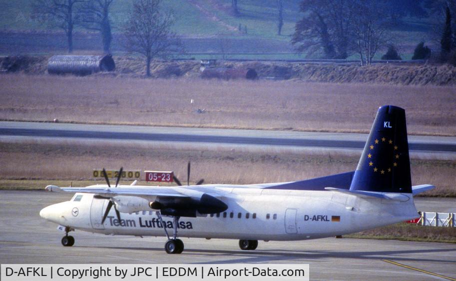 D-AFKL, 1991 Fokker 50 C/N 20213, Fokker 50