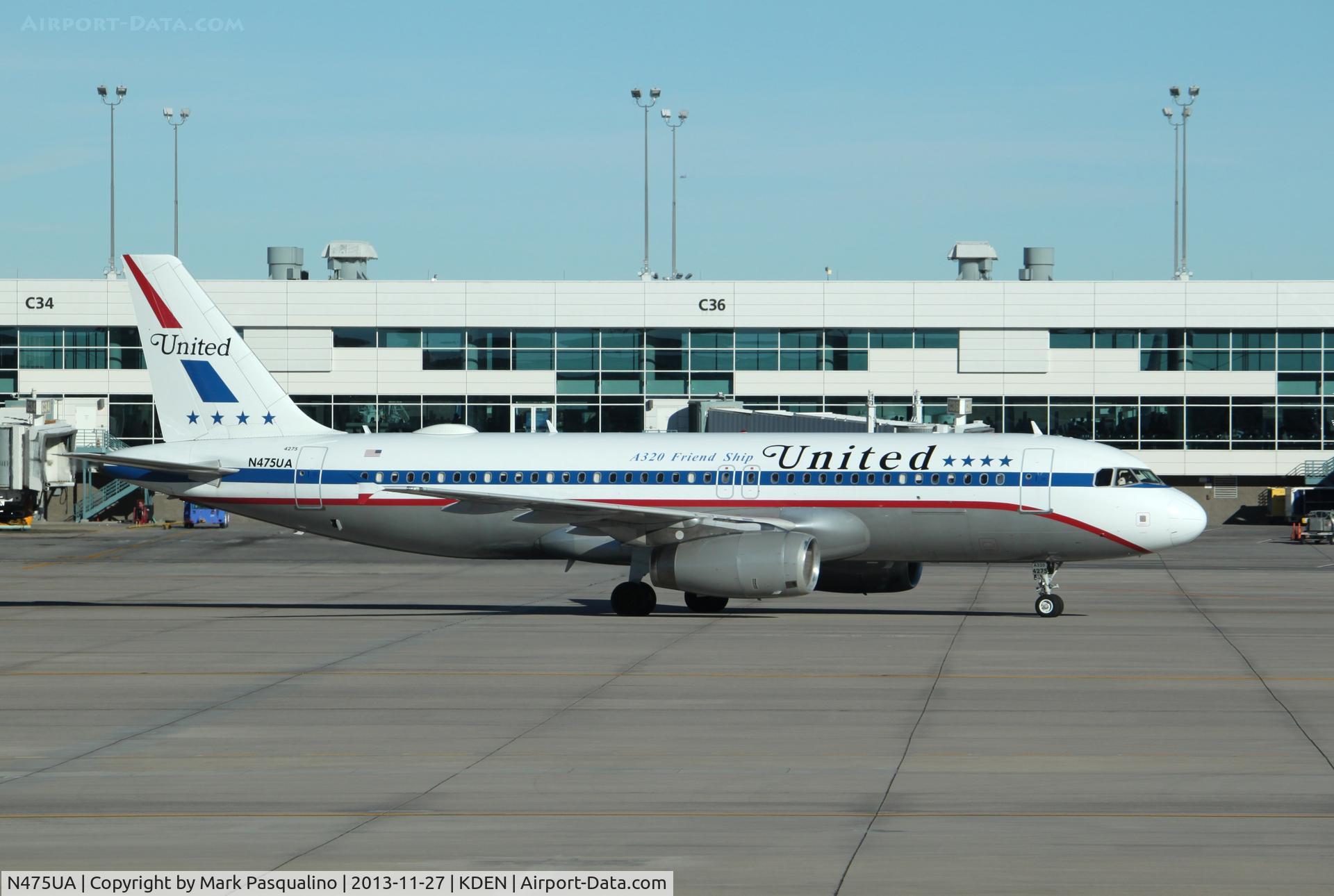 N475UA, 2001 Airbus A320-232 C/N 1495, Airbus A320