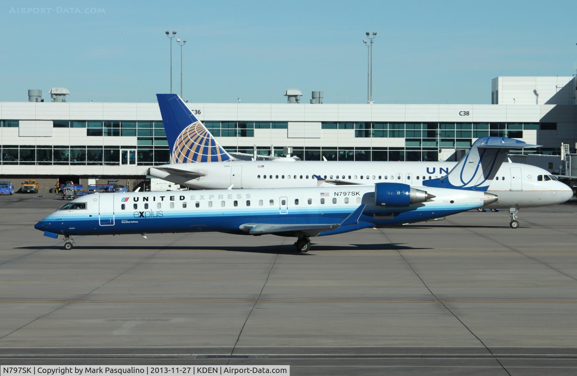 N797SK, 2010 Bombardier CRJ-700 (CL-600-2C10) Regional Jet C/N 10301, CL-600-2C10