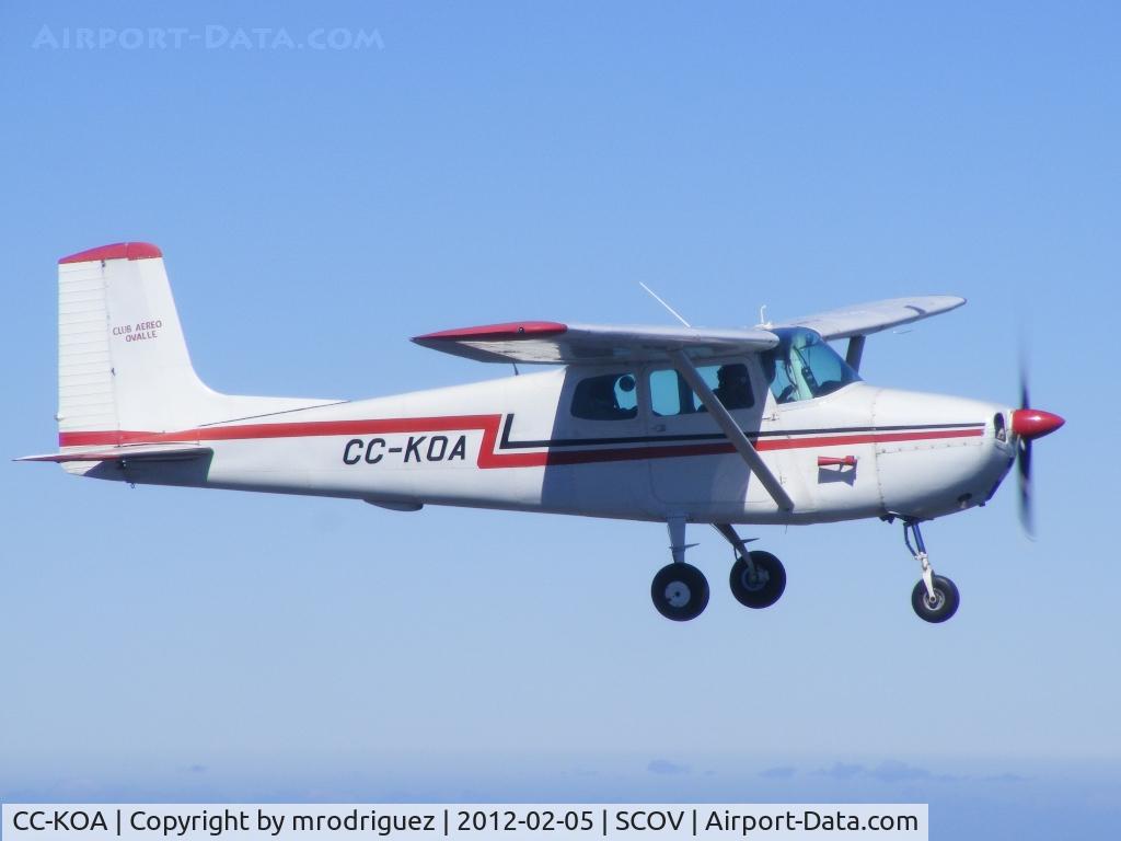 CC-KOA, 1956 Cessna 172 C/N 28424, sobrevuelo Valle del Limari