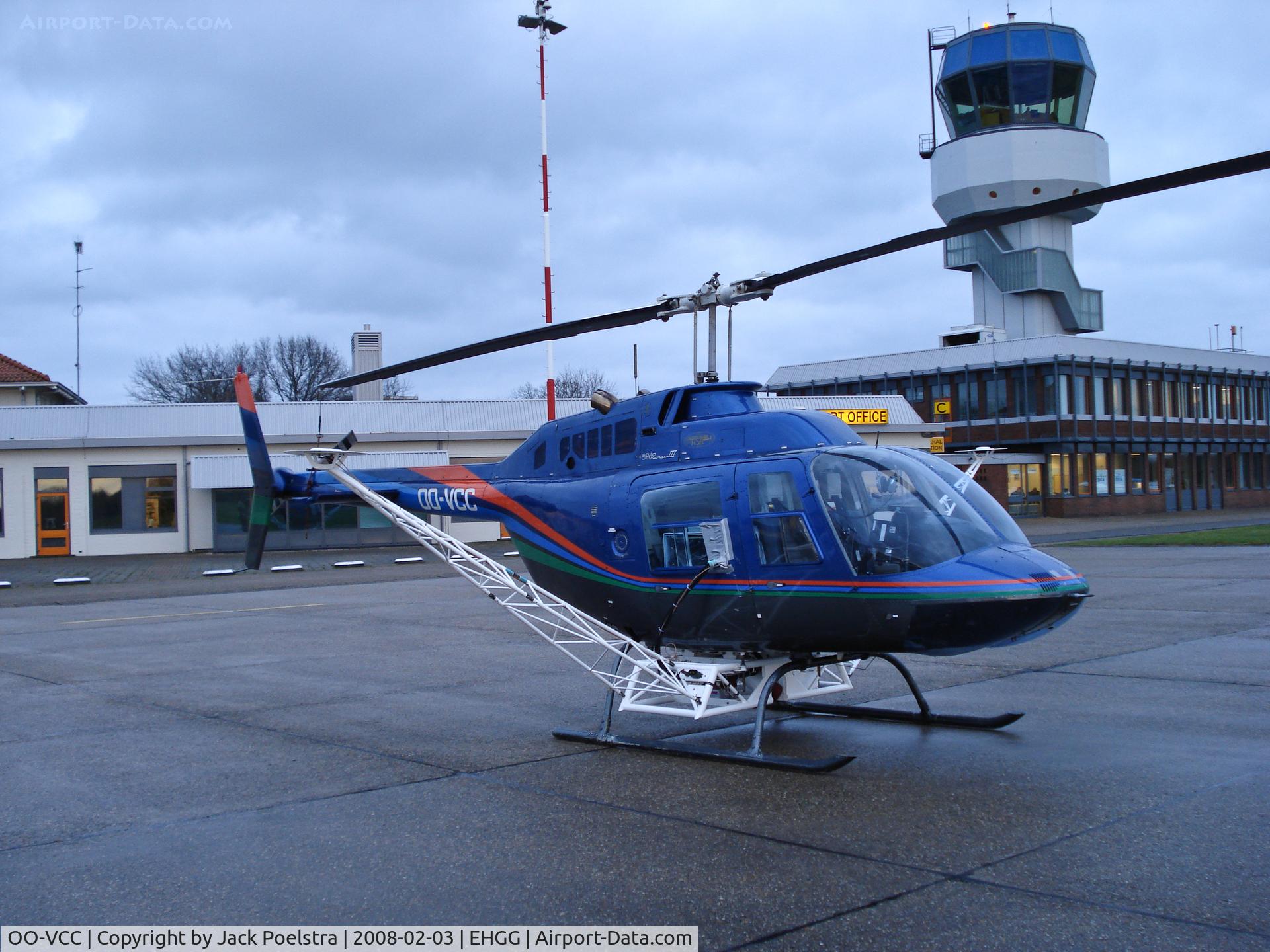 OO-VCC, Bell 206B-3 JetRanger III C/N 4057, Bell 206 at GRQ