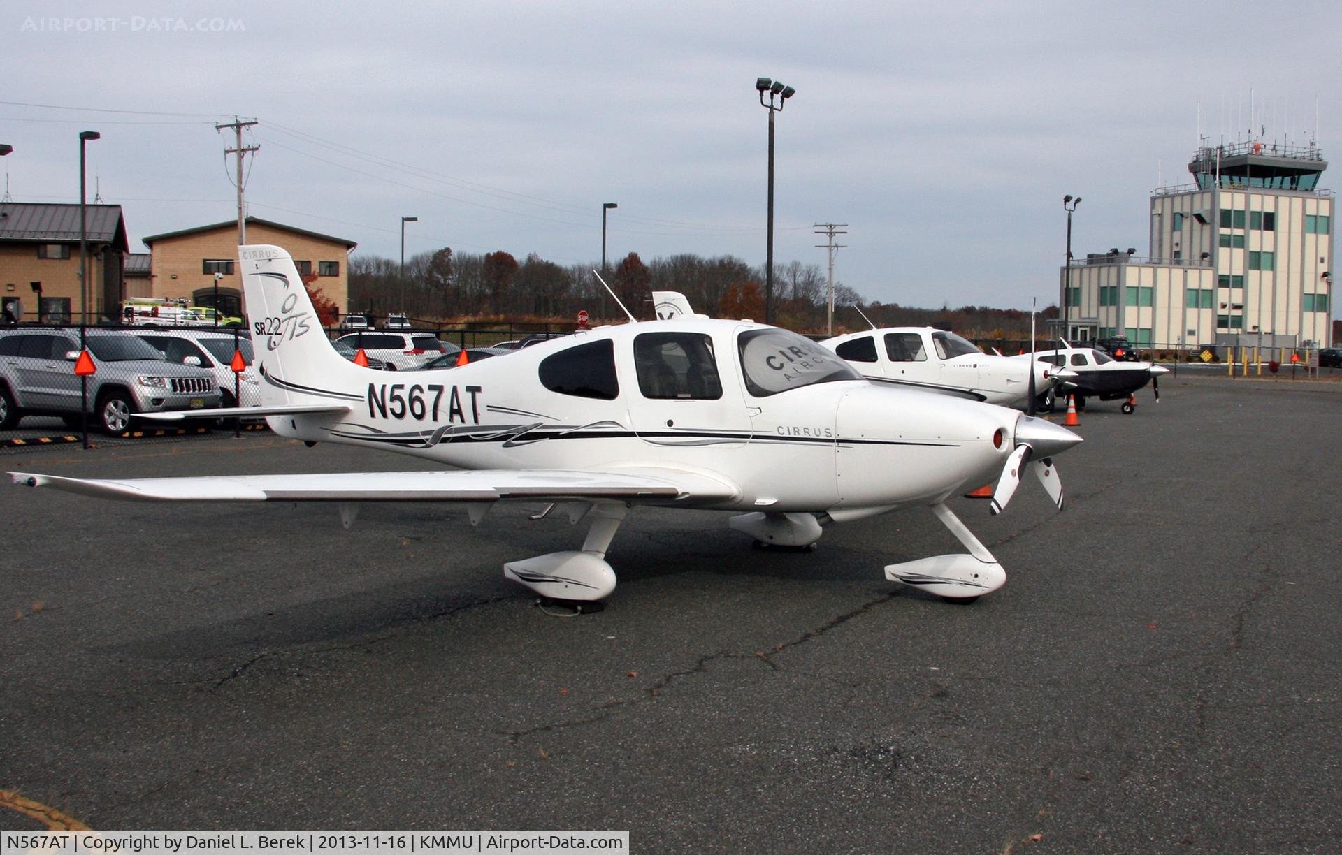 N567AT, 2006 Cirrus SR22 C/N 2188, On the ramp at Morristown Municipal Airport.