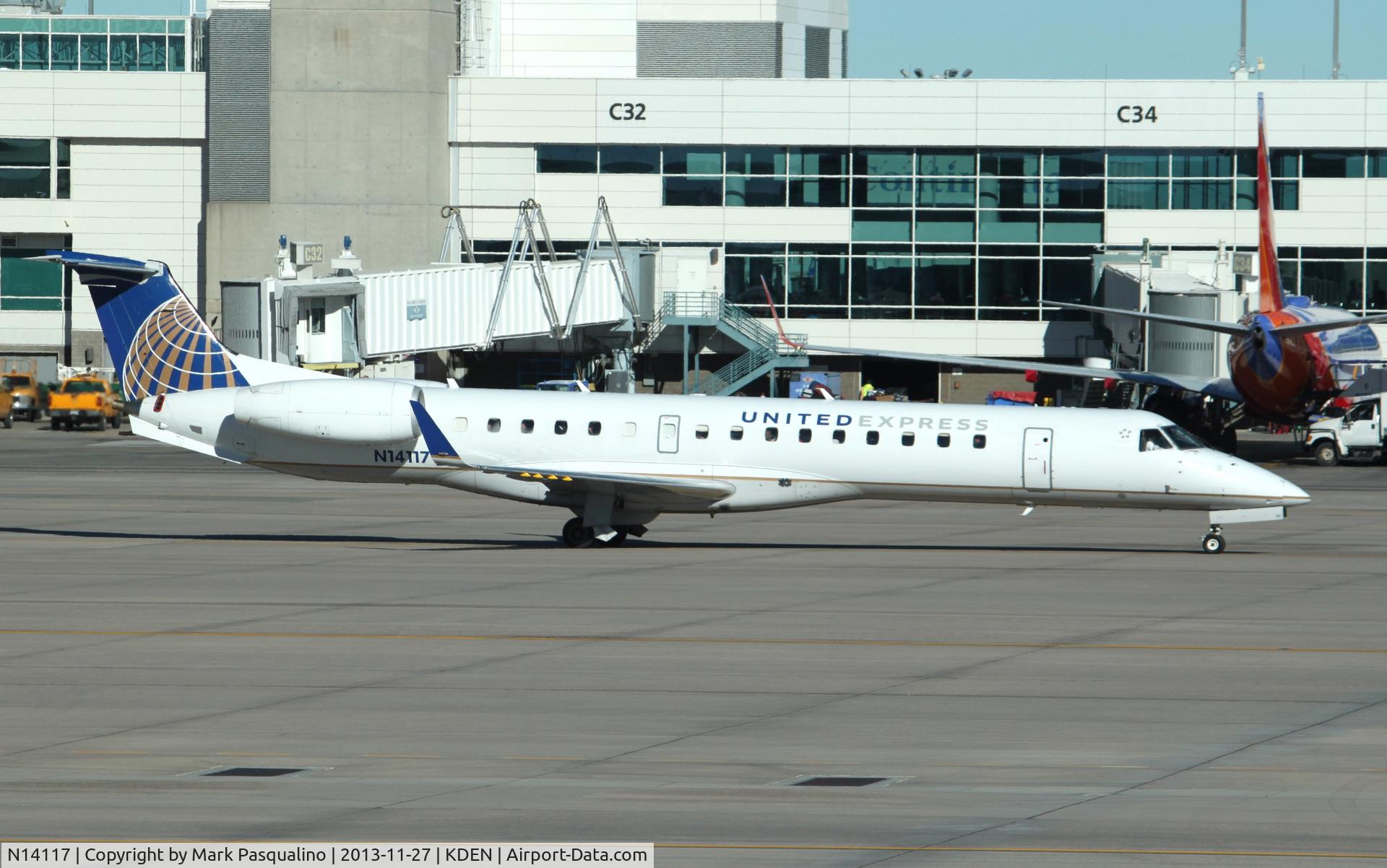 N14117, 2002 Embraer ERJ-145XR (EMB-145XR) C/N 145674, EMB-145XR