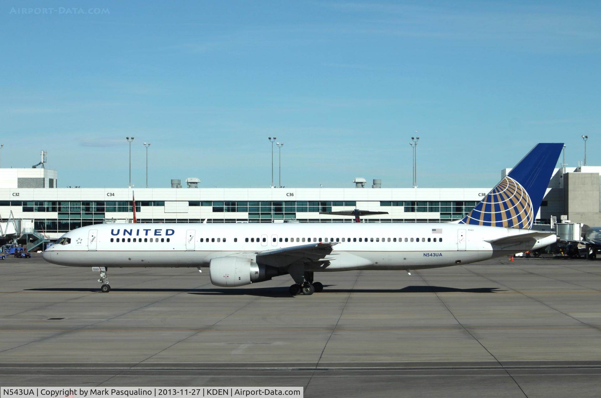N543UA, 1991 Boeing 757-222 C/N 25698, Boeing 757-200