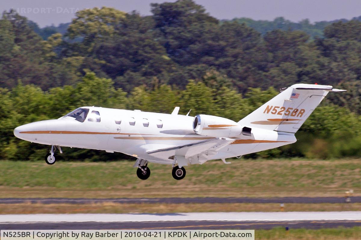N525BR, 2001 Cessna 525 CitationJet CJ1 C/N 525-0444, Cessna Citationjet CJ1 [525-0444] Atlanta-Dekalb Peachtree~N 21/04/2010