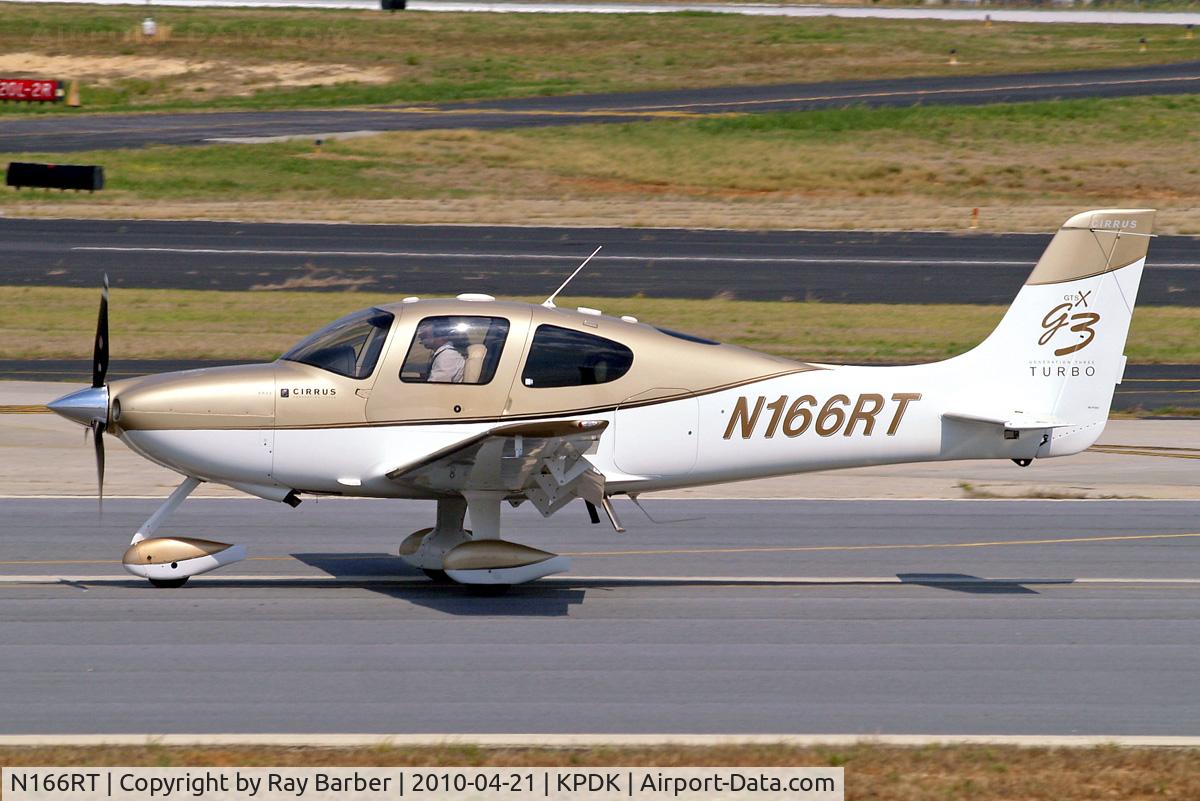 N166RT, 2007 Cirrus SR22 G3 GTS Turbo C/N 2687, Cirrus Design SR-22G3GTSX [2687] Atlanta-Dekalb Peachtree~N 21/04/2010