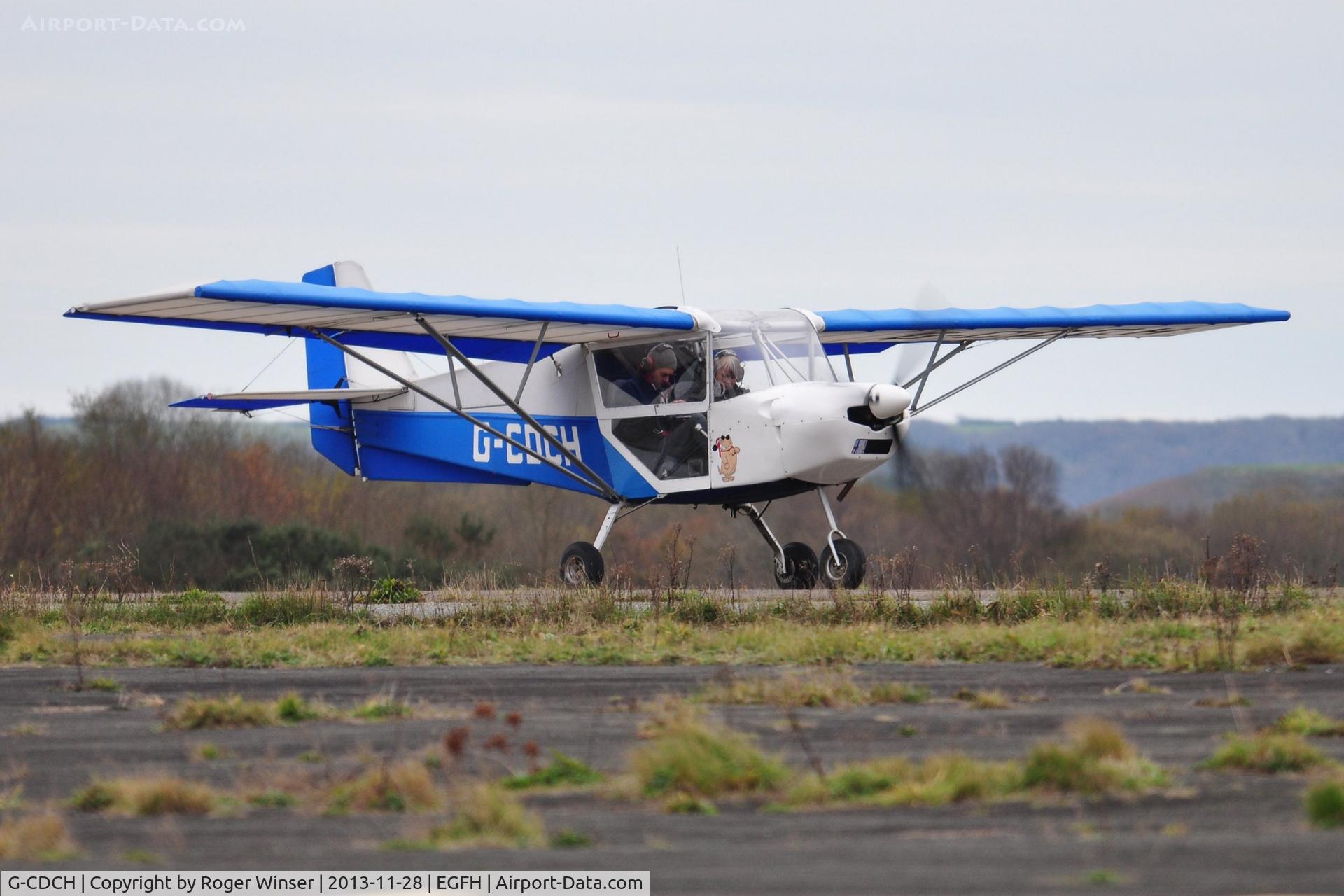 G-CDCH, 2004 Best Off Skyranger 912(2) C/N BMAA/HB/384, Skyranger holding prior to departure.