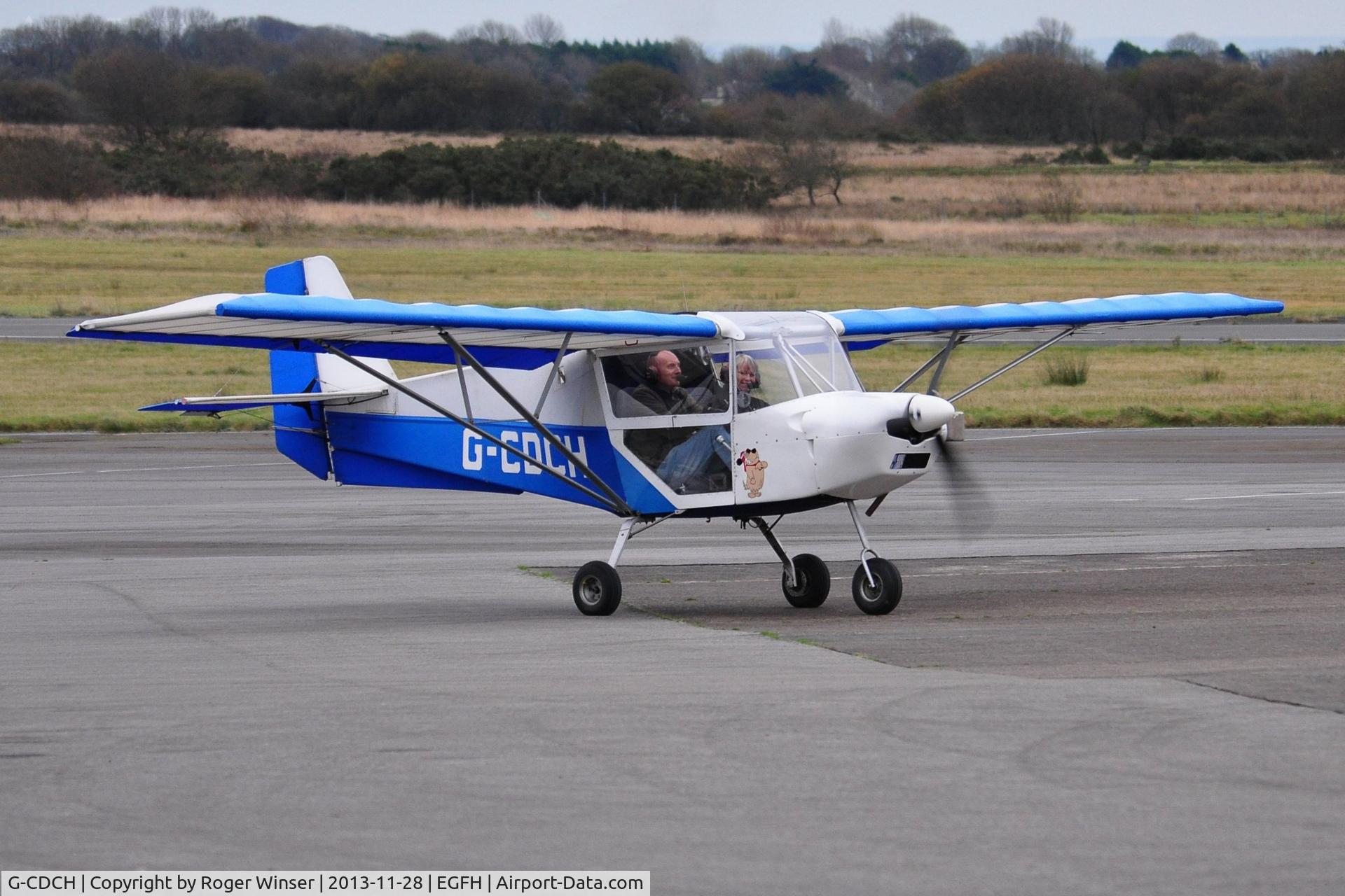 G-CDCH, 2004 Best Off Skyranger 912(2) C/N BMAA/HB/384, Skyranger taxying for departure.