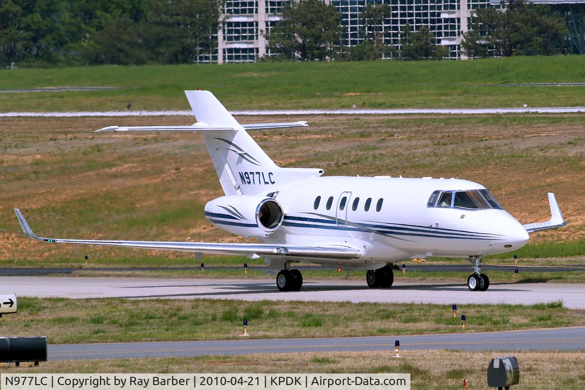 N977LC, 2008 Hawker Beechcraft Hawker 850XP C/N 258977, Hawker-Siddeley 125/850XP [258977] Atlanta-Dekalb Peachtree~N 21/04/2010