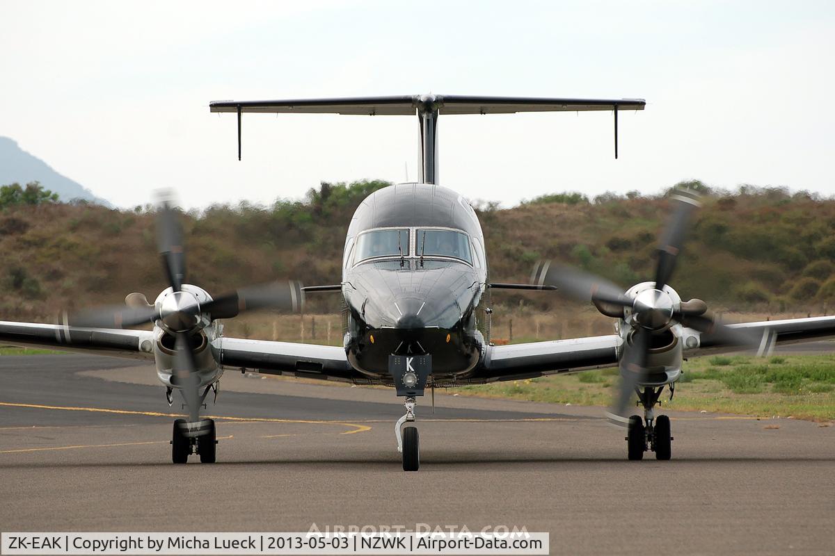 ZK-EAK, 2001 Raytheon 1900D C/N UE-434, At Whakatane
