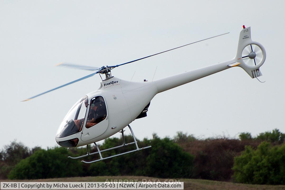ZK-IIB, Guimbal Cabri G2 C/N 1043, At Whakatane