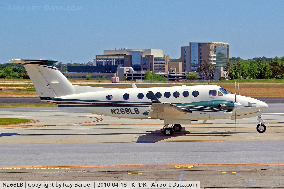 N268LB, 2007 Hawker Beechcraft 350 King Air (B300) C/N FL-570, Beech 350 Super KIng Air [FL-570] Atlanta-Dekalb Peachtree~N 18/04/2010