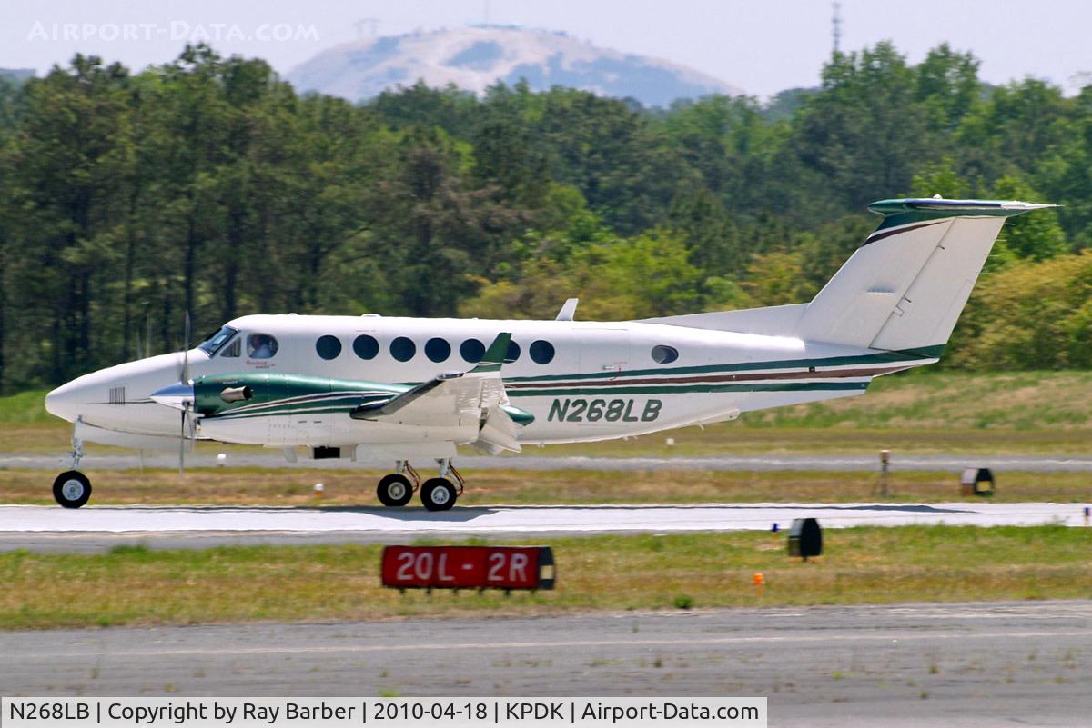 N268LB, 2007 Hawker Beechcraft 350 King Air (B300) C/N FL-570, Beech 350 Super KIng Air [FL-570] Atlanta-Dekalb Peachtree~N 18/04/2010