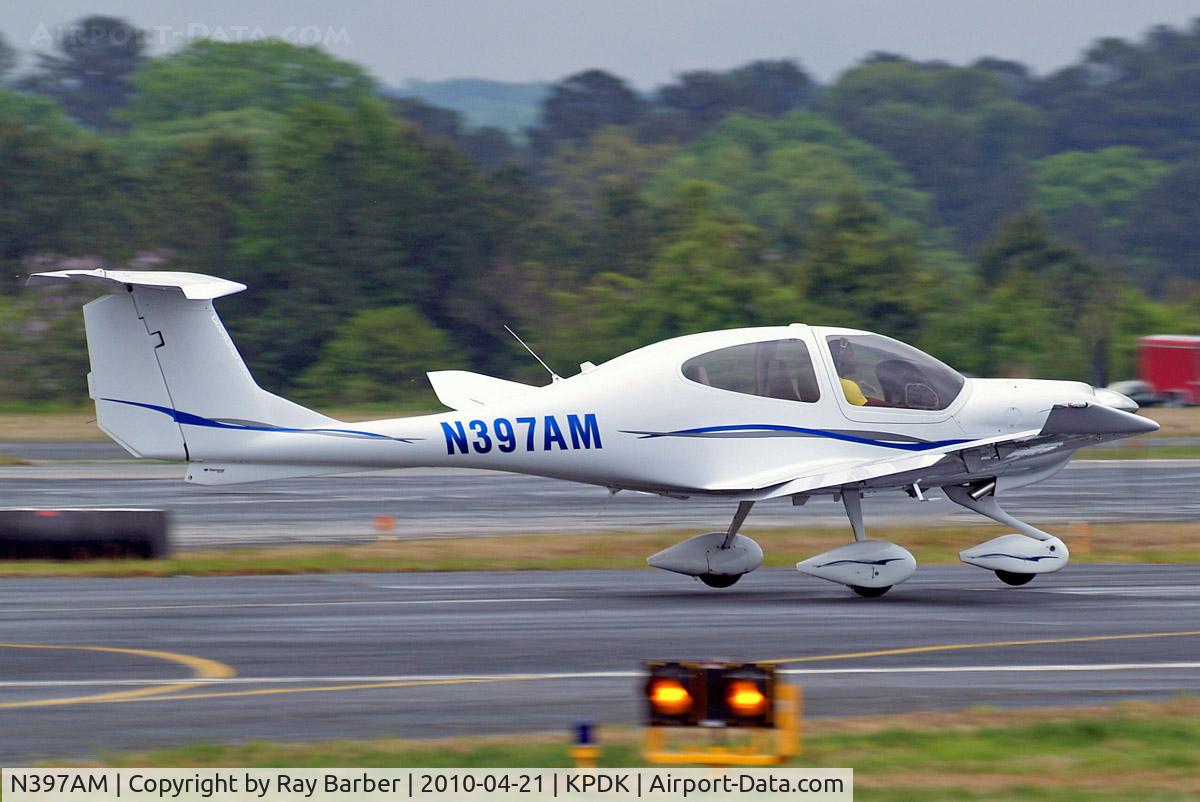 N397AM, 2007 Diamond DA-40 Diamond Star C/N 40.835, Diamond DA.40 Star [40.835] Atlanta-Dekalb Peachtree~N 20/04/2010