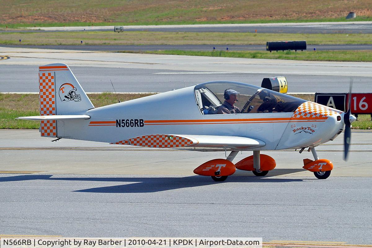 N566RB, 2006 Sonex Sonex C/N 566, Sonex Home Build [566] Atlanta-Dekalb Peachtree~N 21/04/2010 (This is a Sonex Home build)