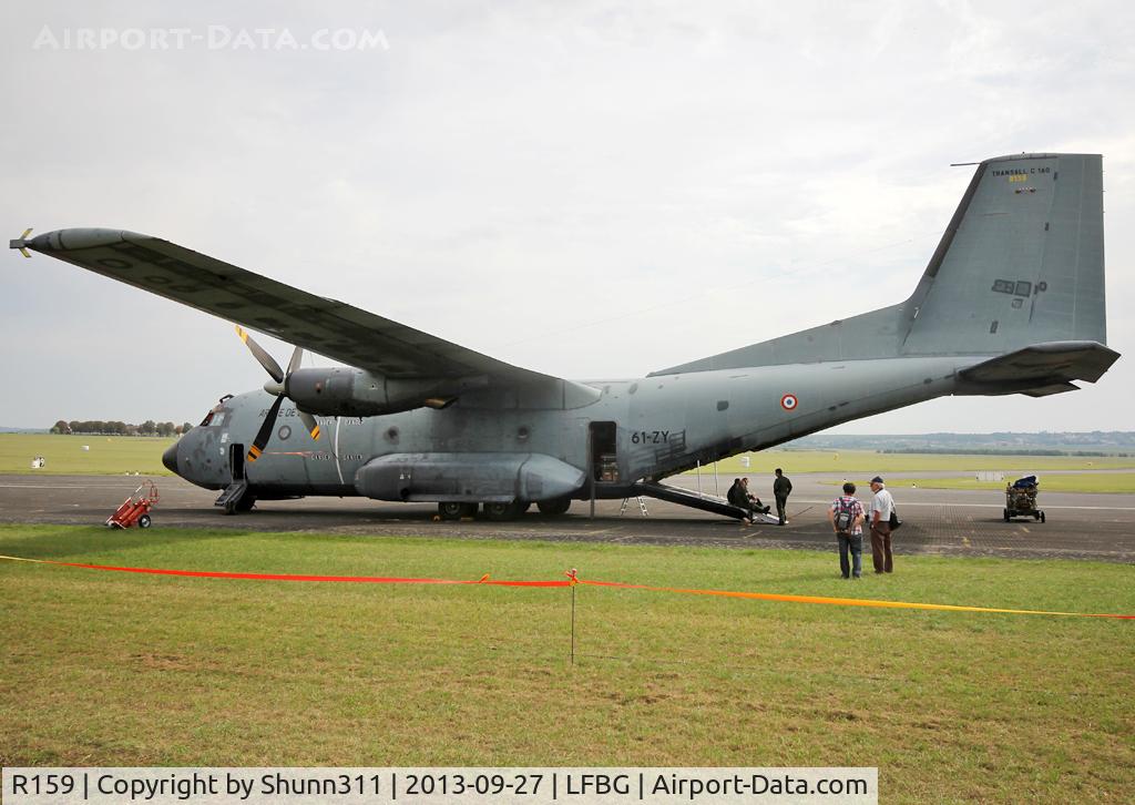 R159, Transall C-160R C/N 159, Displayed during LFBG Spotter Day 2013