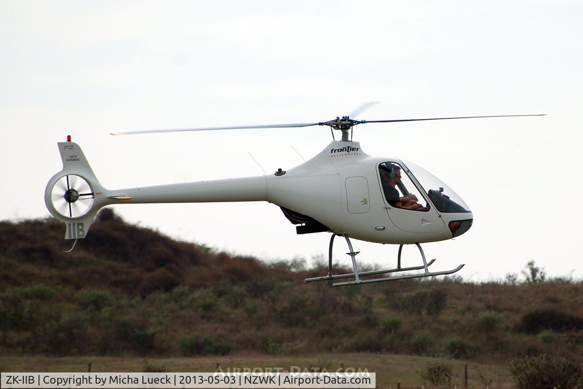 ZK-IIB, Guimbal Cabri G2 C/N 1043, At Whakatane