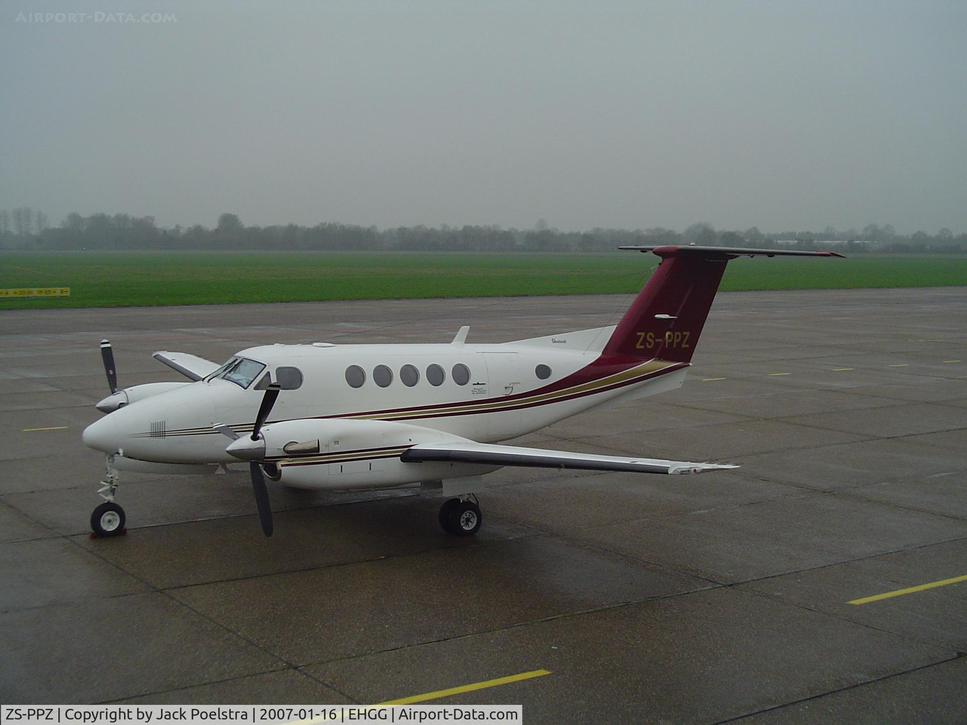ZS-PPZ, 1985 Beech 200 Super King Air C/N BB-419, ZS-PPZ at GRQ