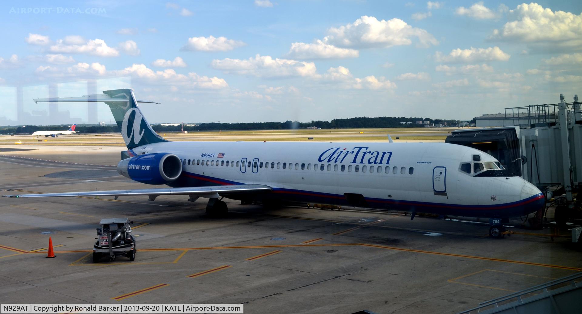 N929AT, 2000 Boeing 717-200 C/N 55075, Atlanta