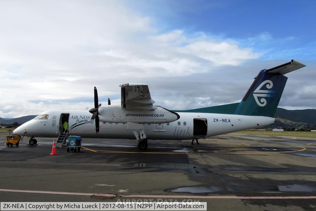 ZK-NEA, 2005 De Havilland Canada DHC-8-311 Dash 8 C/N 611, At Paraparaumu