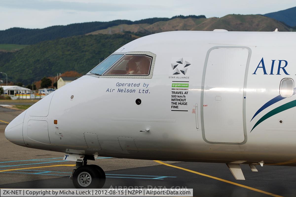 ZK-NET, 2007 De Havilland Canada DHC-8-311 Dash 8 C/N 642, At Paraparaumu