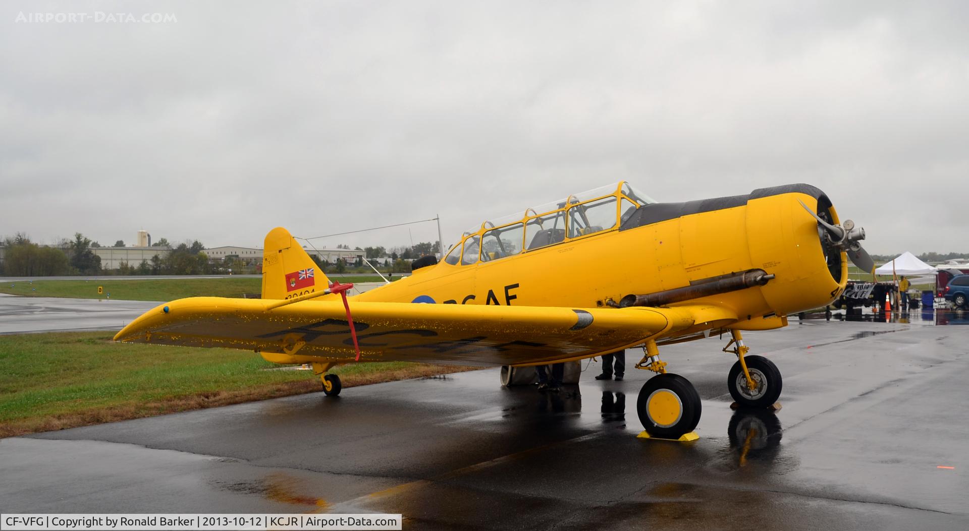 CF-VFG, 1952 Canadian Car & Foundry T-6 Harvard Mk.4 C/N CCF4-195, Culpeper Air Fest 2013