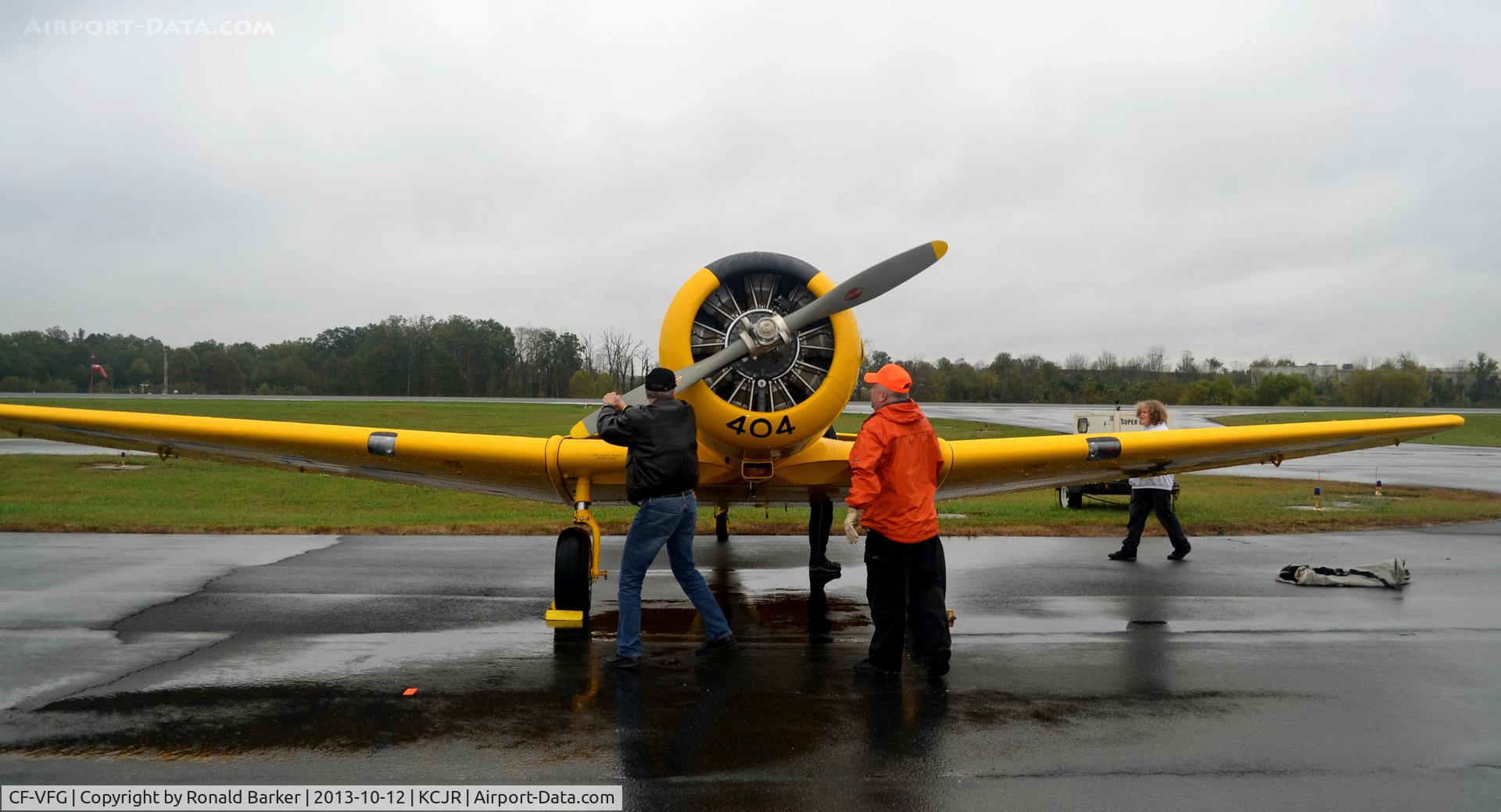 CF-VFG, 1952 Canadian Car & Foundry T-6 Harvard Mk.4 C/N CCF4-195, Culpeper Air Fest 2013