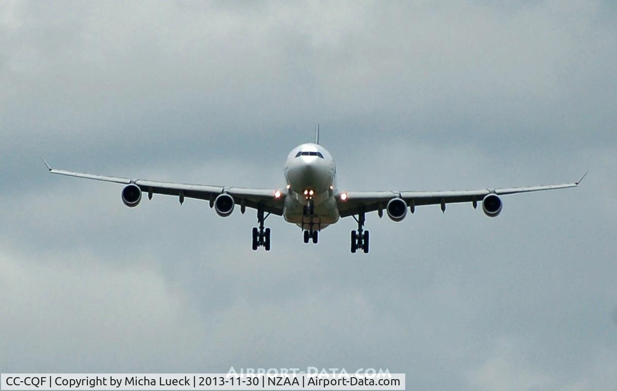 CC-CQF, 2001 Airbus A340-313X C/N 442, At Auckland