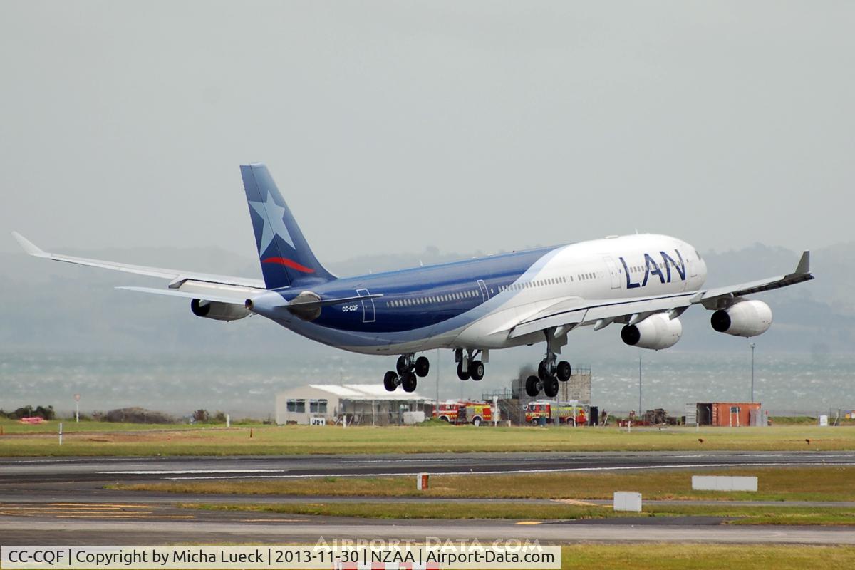 CC-CQF, 2001 Airbus A340-313X C/N 442, At Auckland