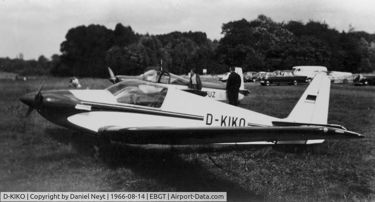 D-KIKO, Alpavia Fournier RF-3 C/N Not found D-KMDZ, Gent  1966-08-14