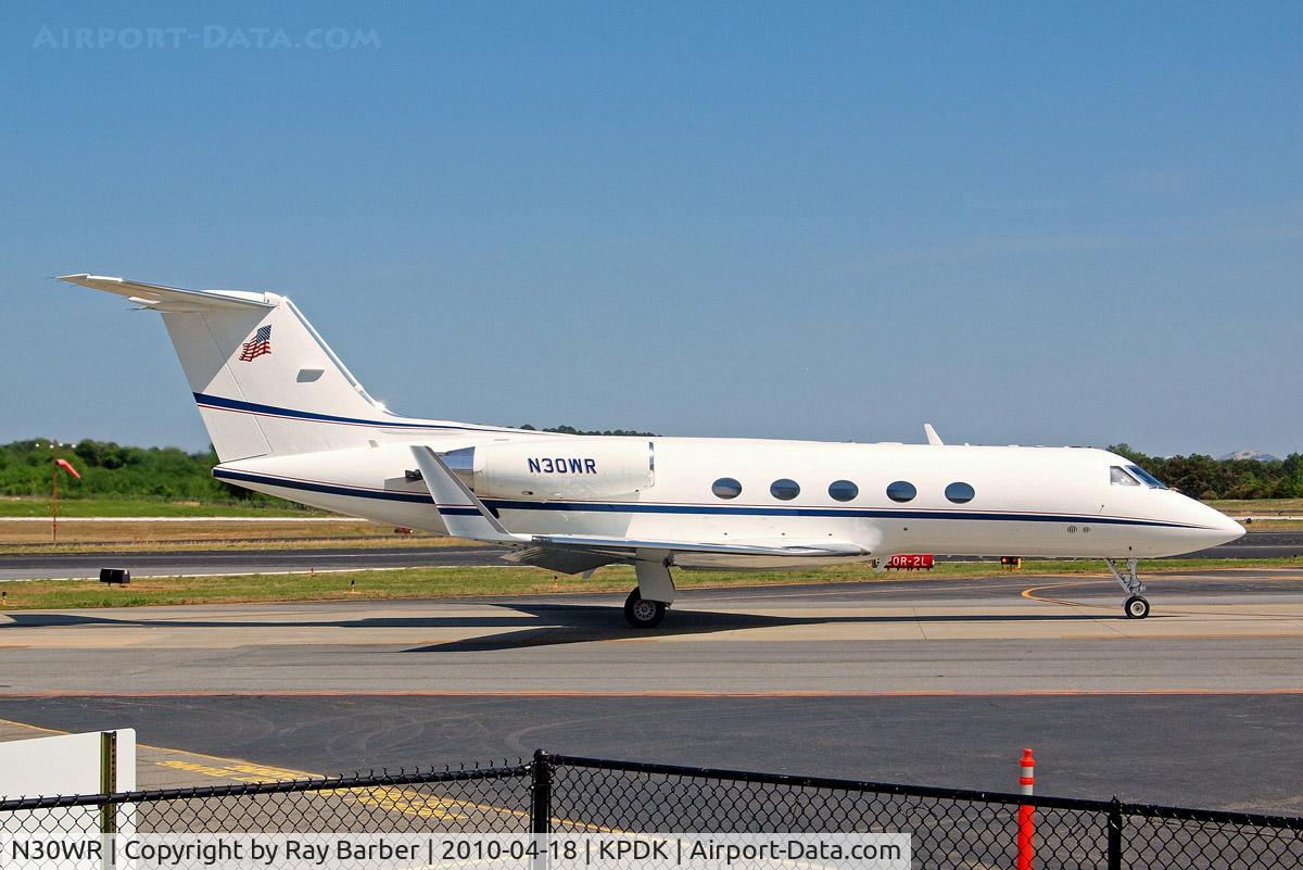 N30WR, 1983 Gulfstream Aerospace G-1159A Gulfstream III C/N 380, Gulfstream G3 [380] Atlanta-Dekalb Peachtree~N 18/04/2010