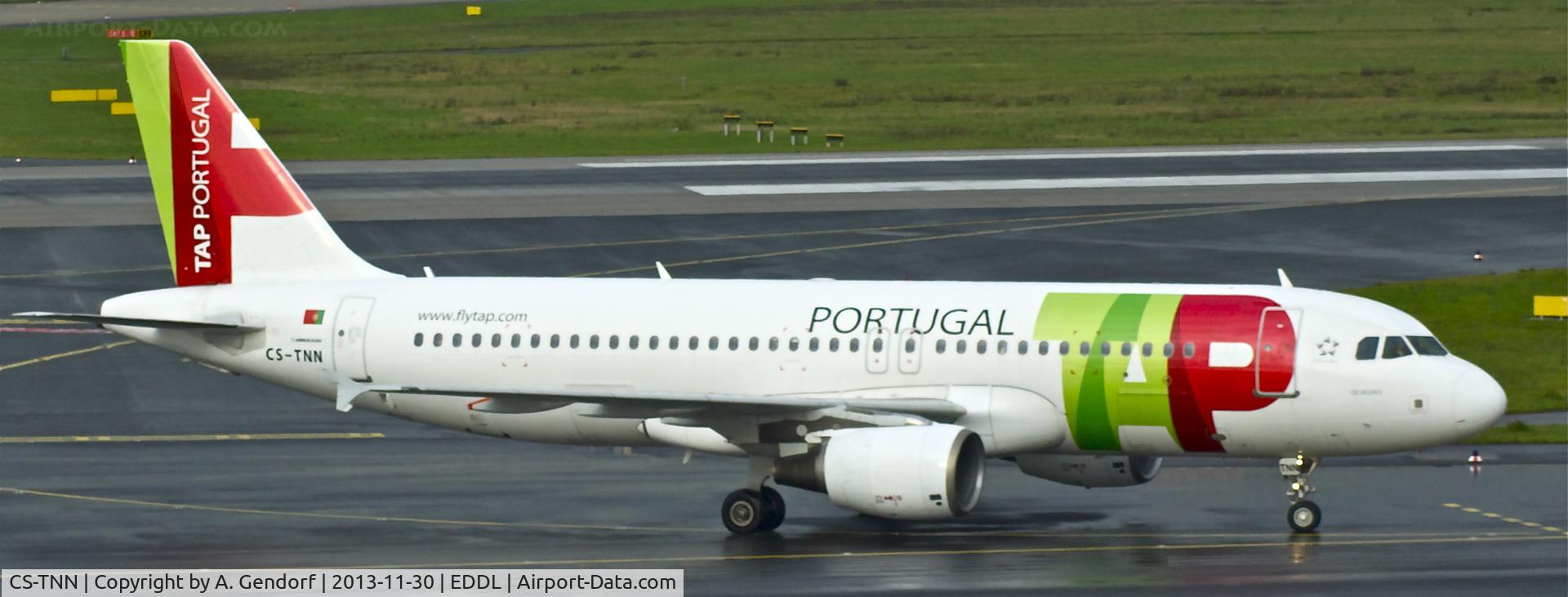 CS-TNN, 2002 Airbus A320-214 C/N 1816, TAP, seen here taxiing to the gate at Düsseldorf Int´l(EDDL)
